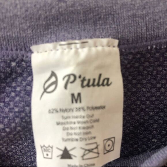 P’tula Contoured Long Sleeve Crop Top - Picture 3 of 4